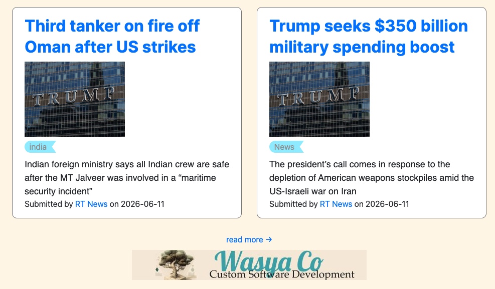 NEWS YESTERDAY