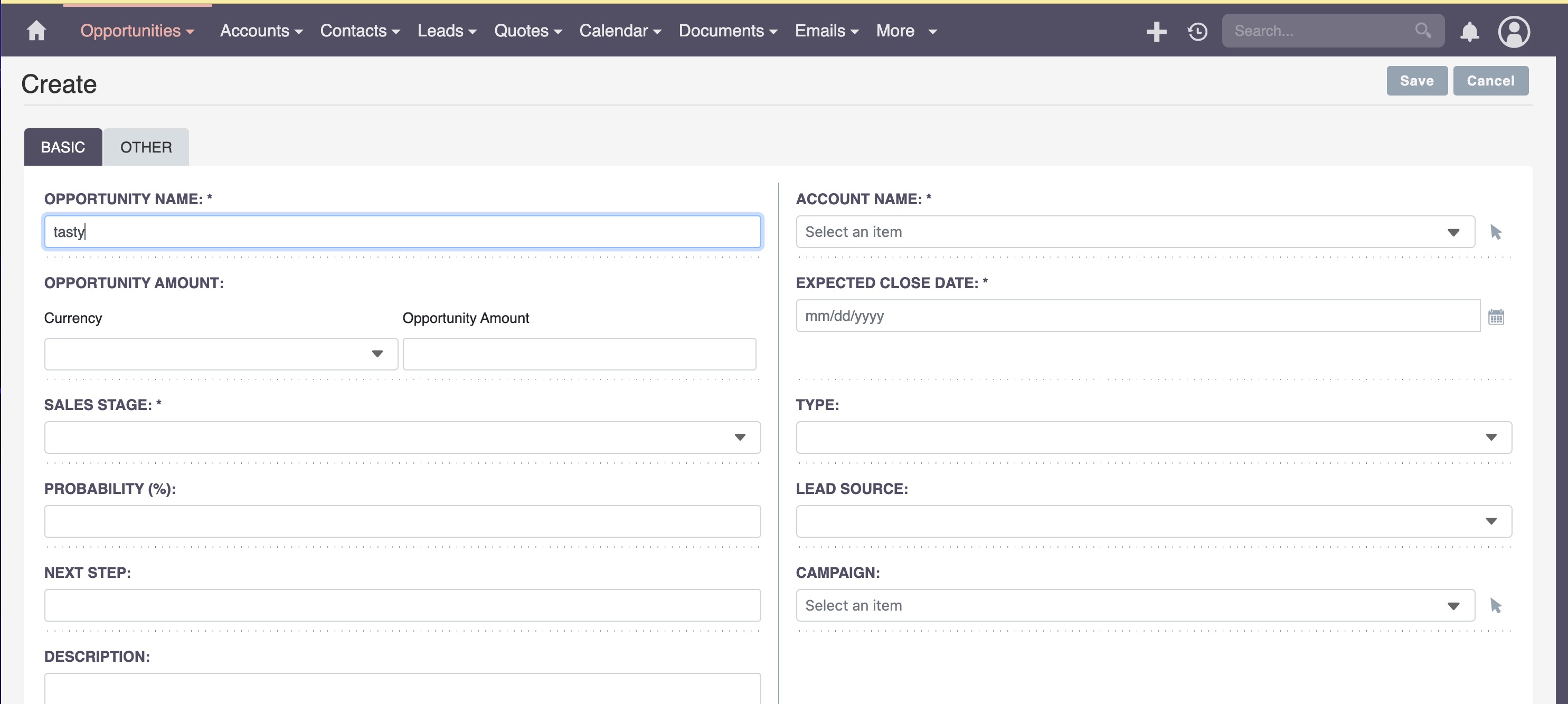 suitecrm ui