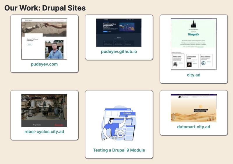 list of wasyaco drupal sites