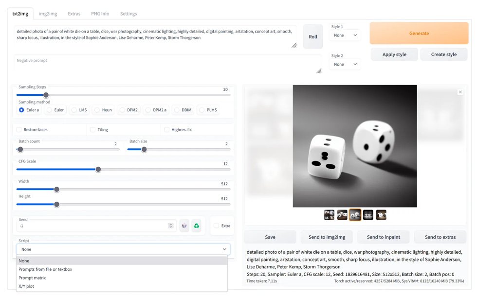 stable diffusion ui