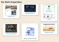 Our Work: Drupal Sites has been updated
